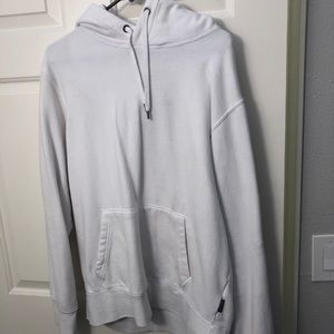 Men white American Eagle Hoodie L never worn